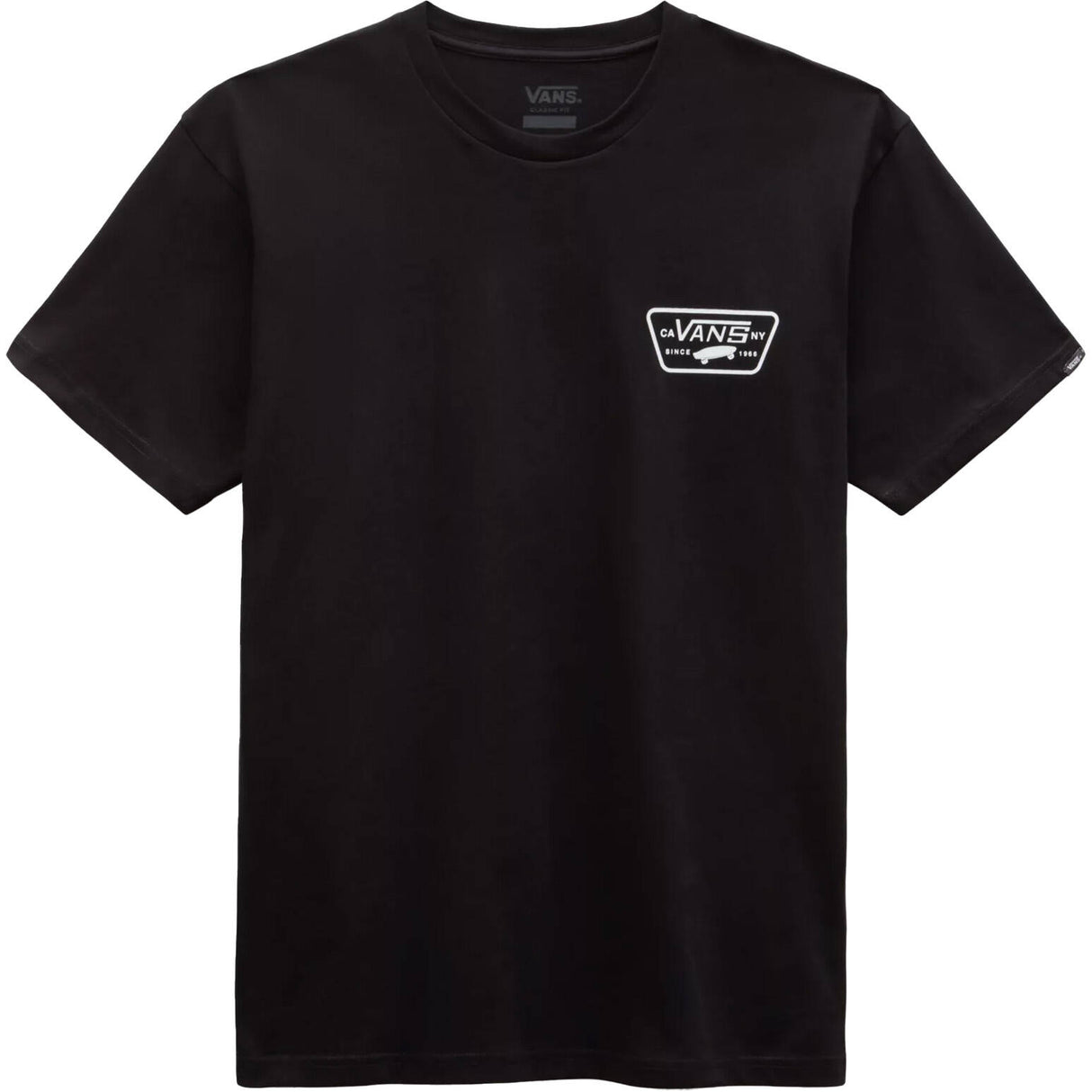 Vans Full Patch Back T Shirt - Black/White