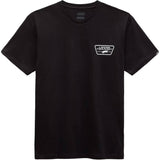 Vans Full Patch Back T Shirt - Black/White