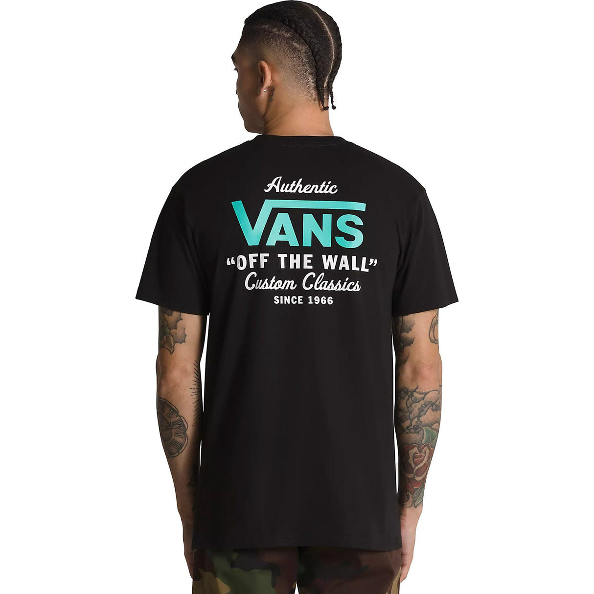 Vans Holder St Classic T Shirt - Black/White