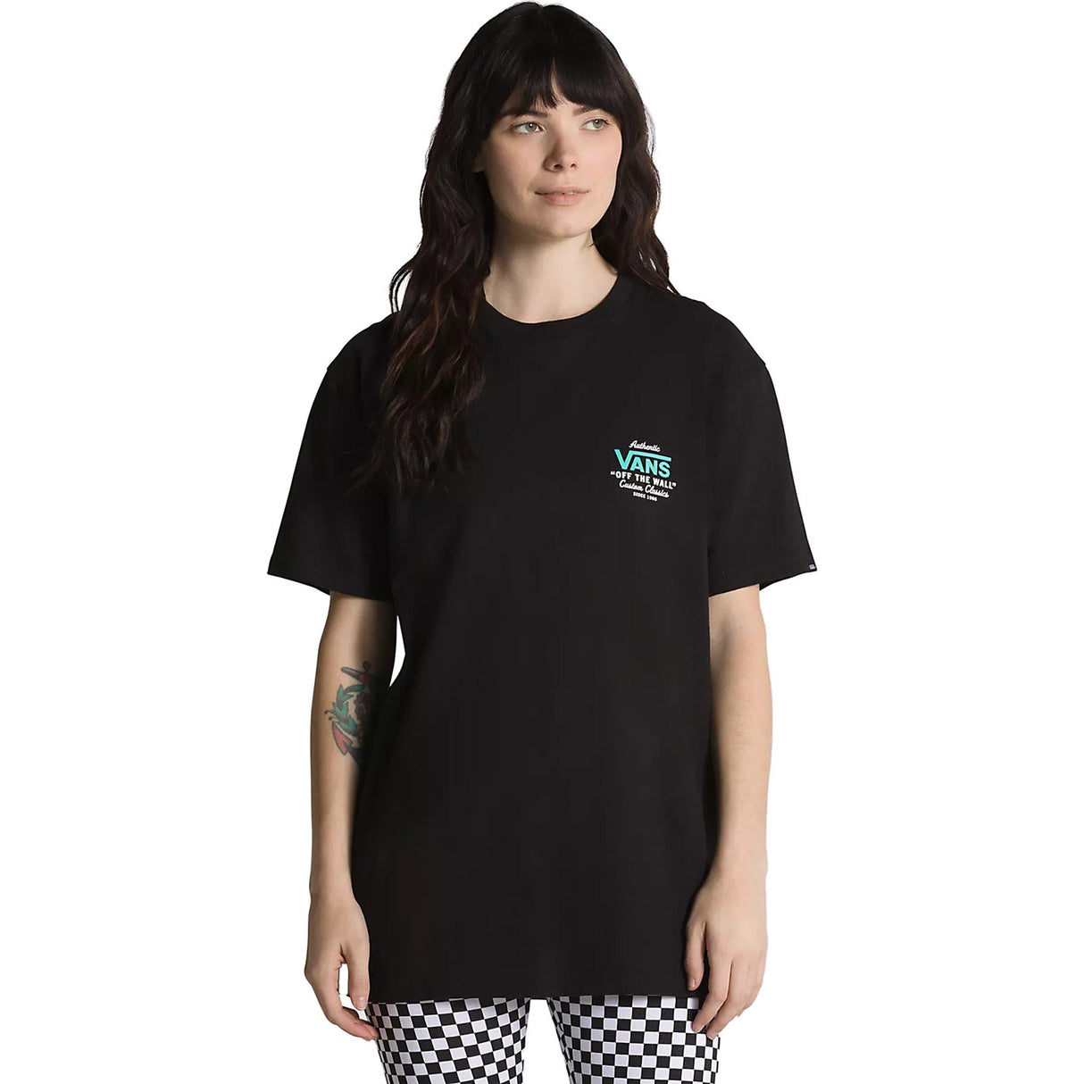 Vans Holder St Classic T Shirt - Black/White