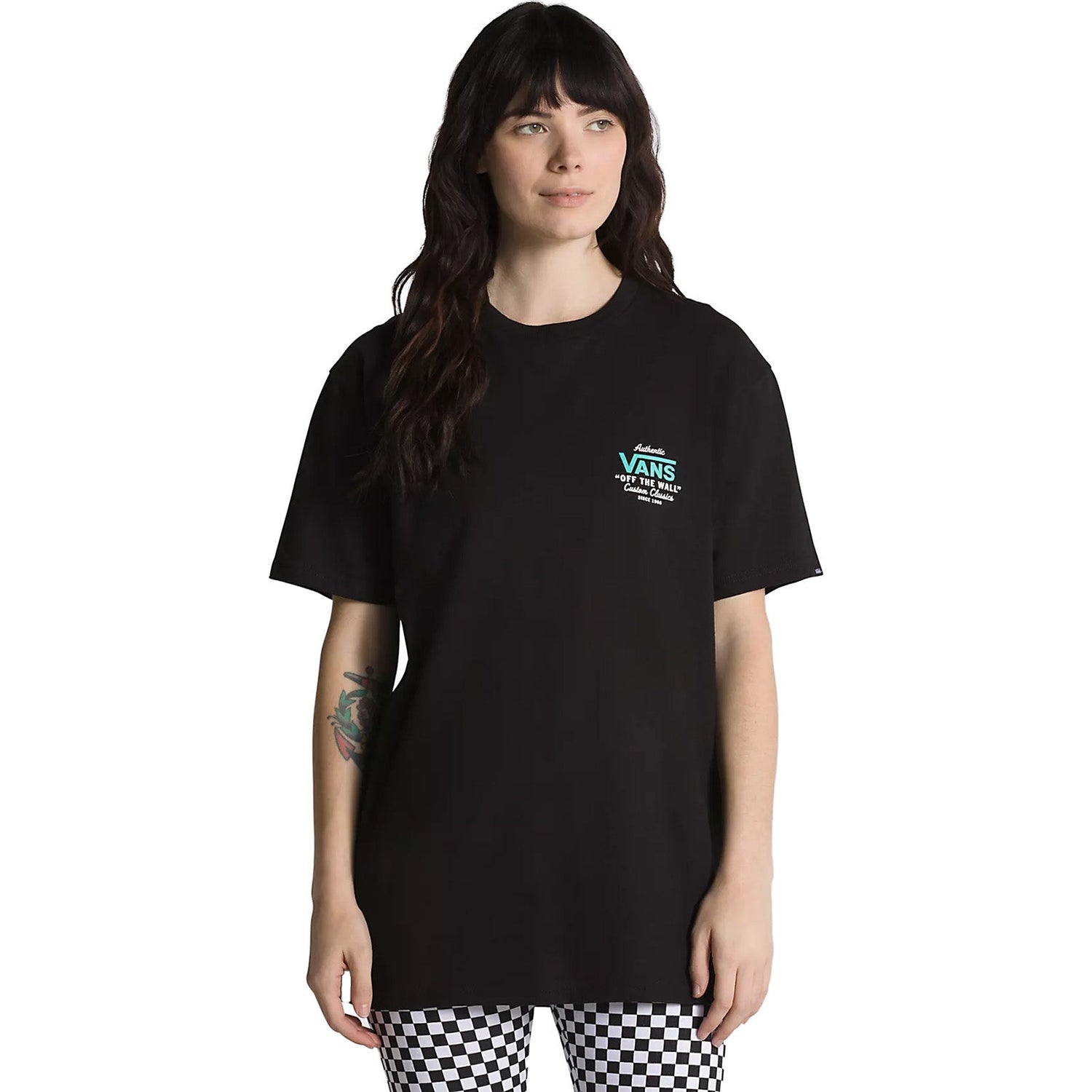 Vans Holder St Classic T Shirt - Black/White
