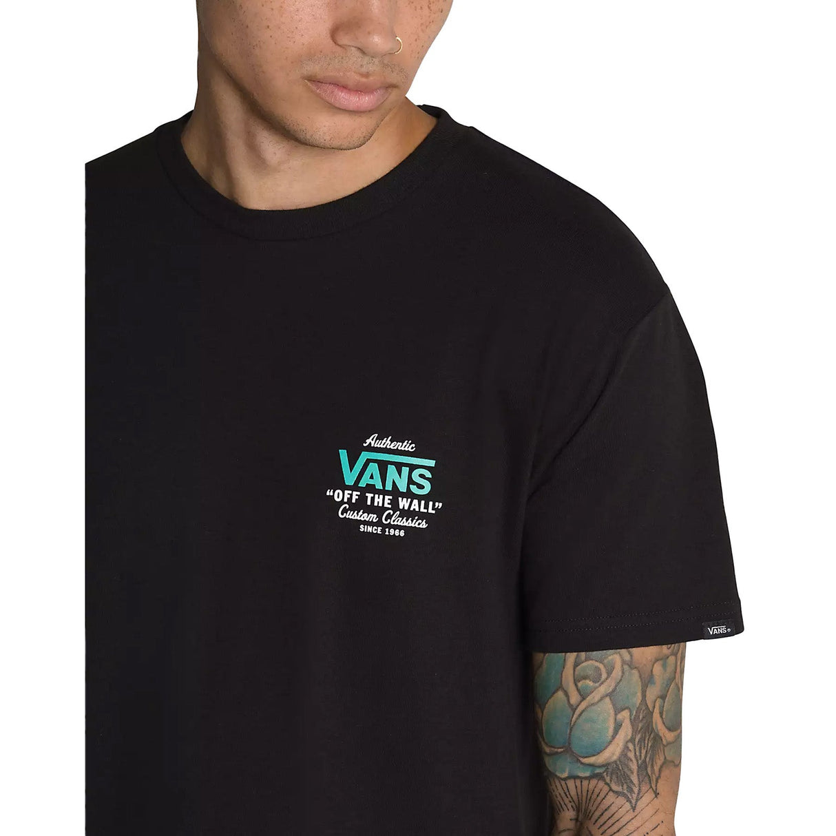 Vans Holder St Classic T Shirt - Black/White