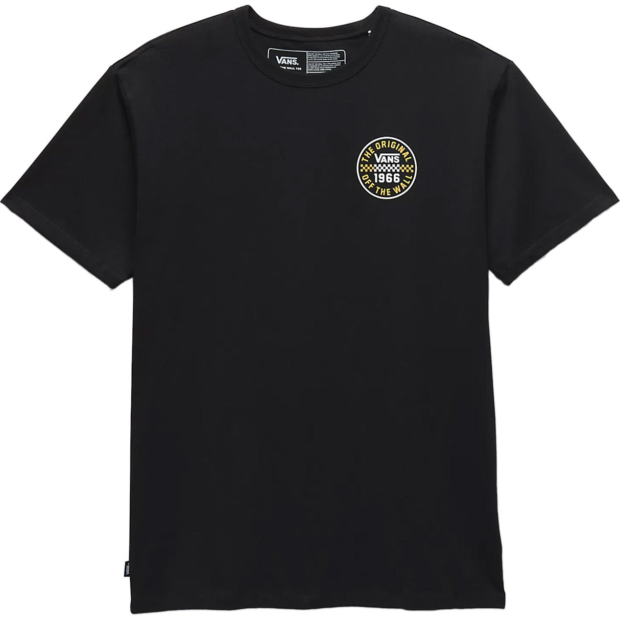 Vans Off The Wall Checker Circle T Shirt - Black