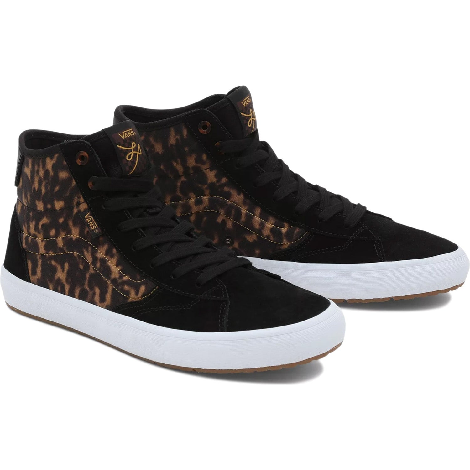 Vans The Lizzie Skate Shoes - Tortoise Dark Brown/Black