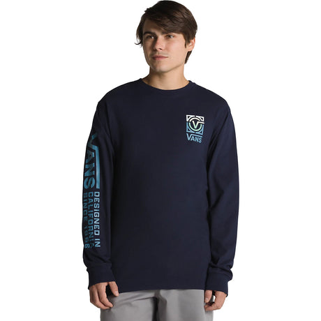 Vans Veesta L/S T Shirt - Navy