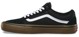 Vans Old Skool Pro Skate Shoes - Black/White/Medium Gum