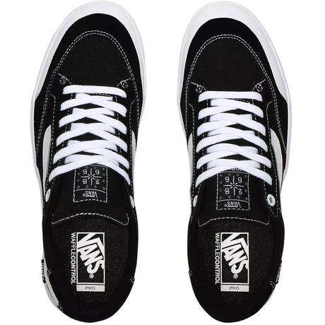Vans Berle Pro Skate Shoes - Black/True White