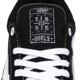 Vans Berle Pro Skate Shoes - Black/True White