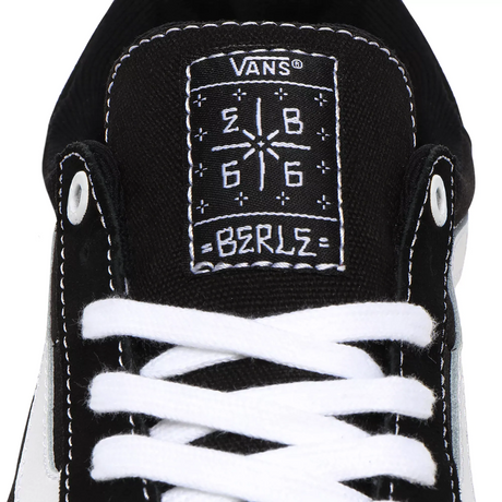Vans Berle Pro Skate Shoes - Black/True White