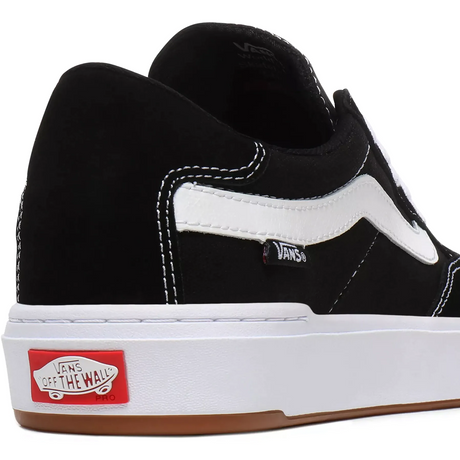 Vans Berle Pro Skate Shoes - Black/True White