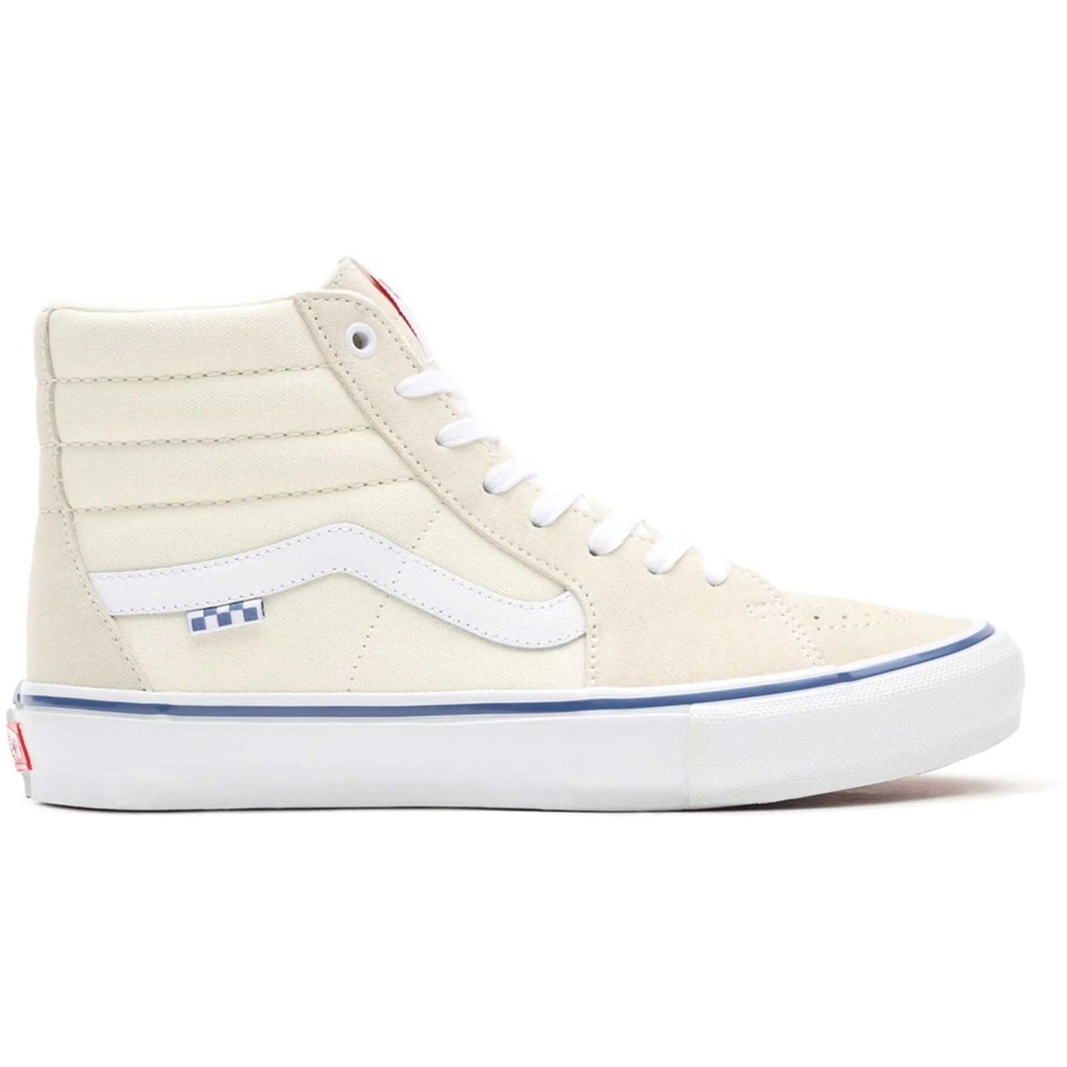 Vans Sk8-Hi High Top Skate Shoes - Off White