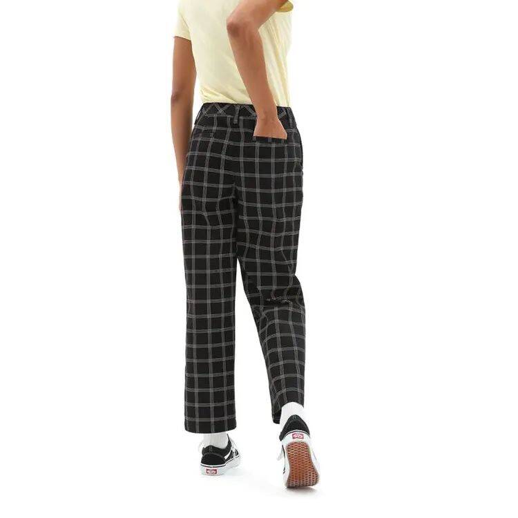 Vans Breana Authentic Plaid Pant - Black