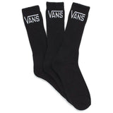 Vans Classic Crew (3pk) Socks - Black