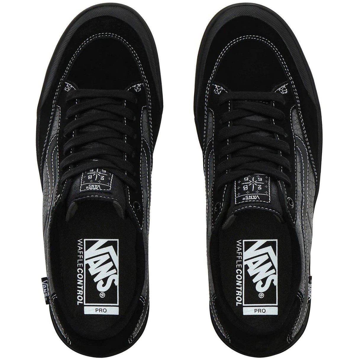 Vans Berle Pro (Croc) Skate Shoes - Black/Pewter