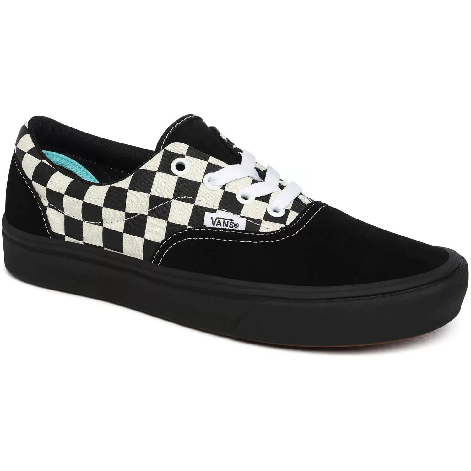 Vans ComfyCush Era Skate Shoes - (Mixed Media) Antique White/Black
