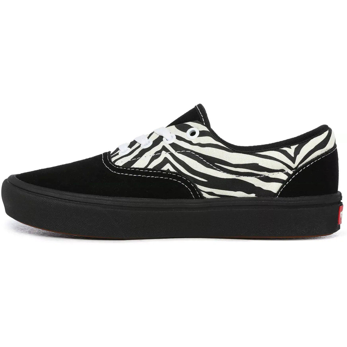Vans ComfyCush Era Skate Shoes - (Mixed Media) Antique White/Black