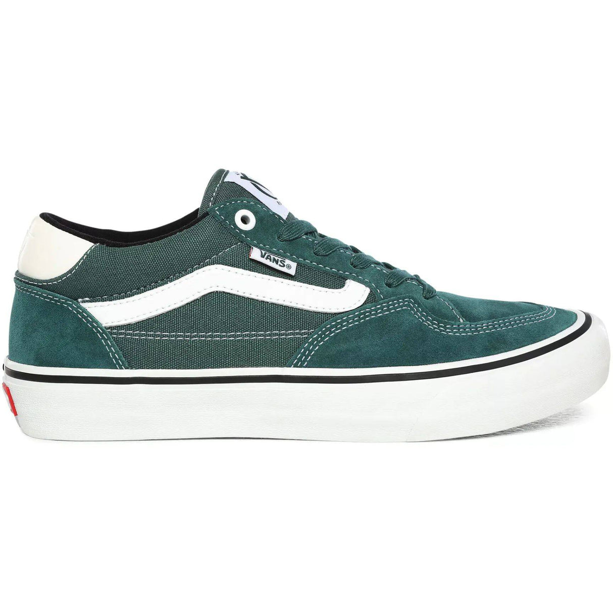 Vans Rowan Pro Skate Shoes - Pine/White