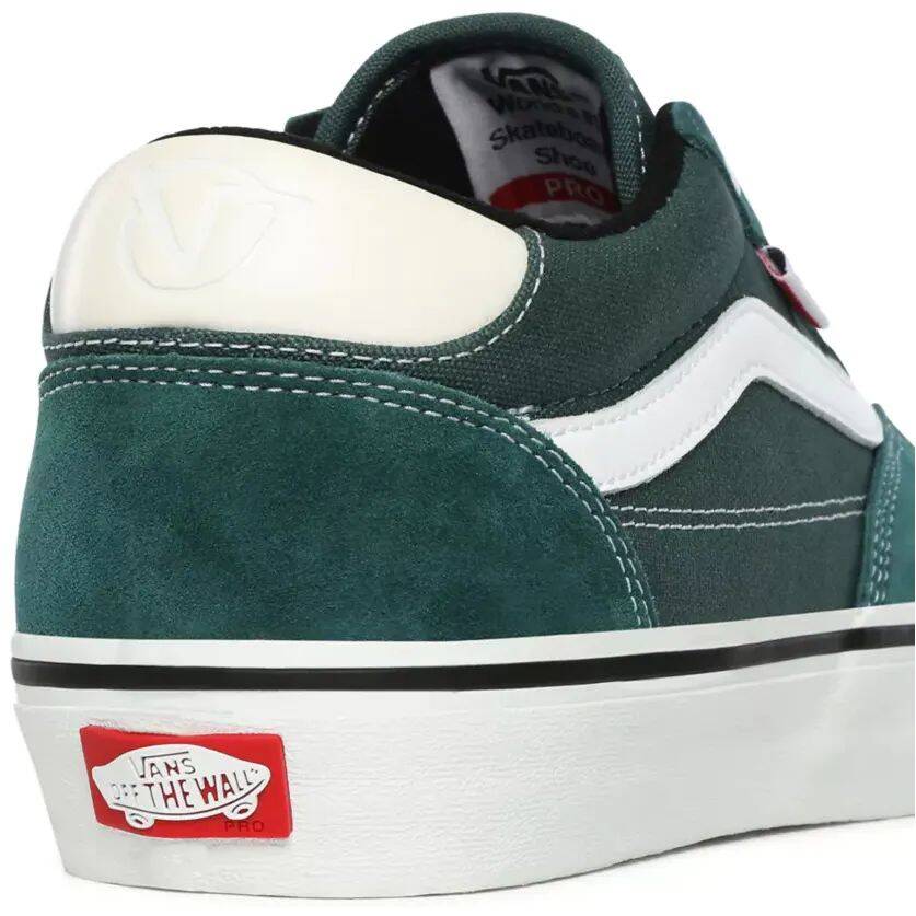 Vans Rowan Pro Skate Shoes - Pine/White
