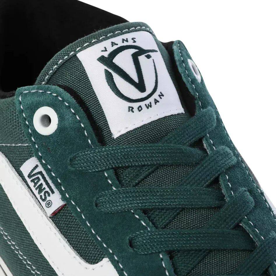 Vans Rowan Pro Skate Shoes - Pine/White