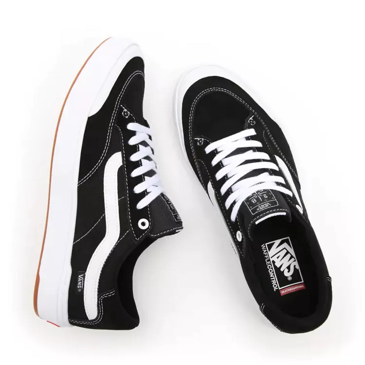 Vans Berle Skate Shoes - Black/White