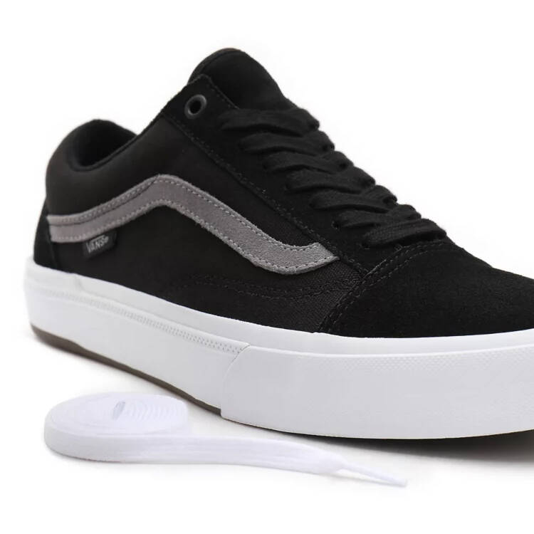 Vans BMX Old Skool Skate Shoes - Black/Grey/White
