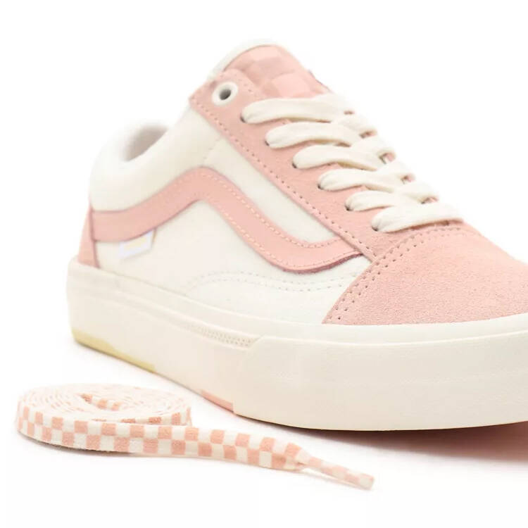 Vans BMX Old Skool (Angie Marino) Skate Shoes - Peach/Marshmallow