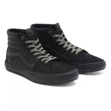 Vans BMX Sk8-Hi (Scotty Cranmer) High Top Skate Shoes - Black/Thyme