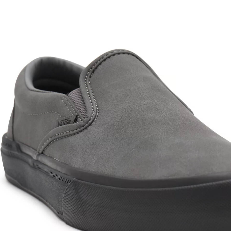 Vans BMX Slip-On (Dennis Enarson) Skate Shoes - Pewter/Black