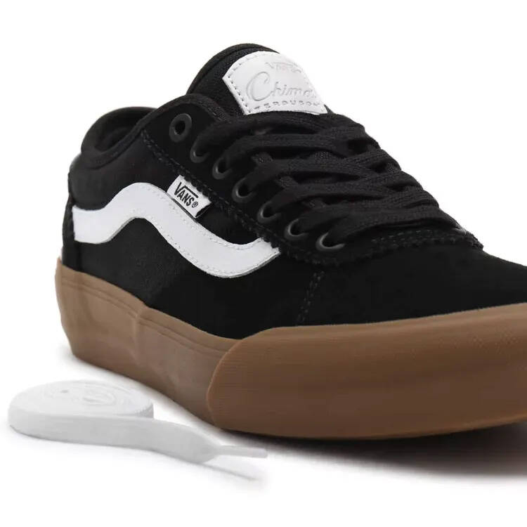 Vans Chima 2 Skate Shoes - Black/Gum