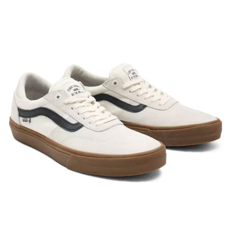 Vans Gilbert Crockett Skate Shoes - Marshmallow/Gum