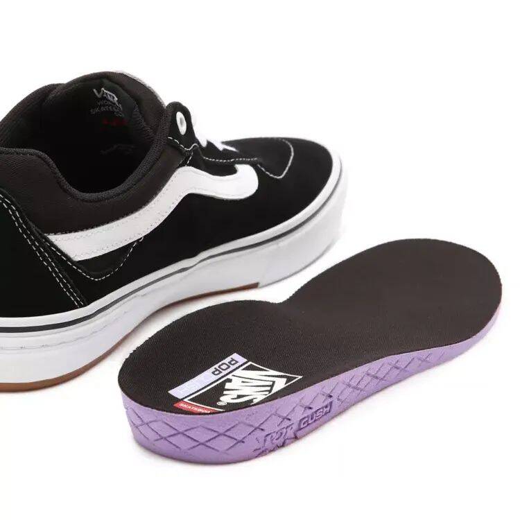 Vans Kyle Walker Skate Shoes - Black/White