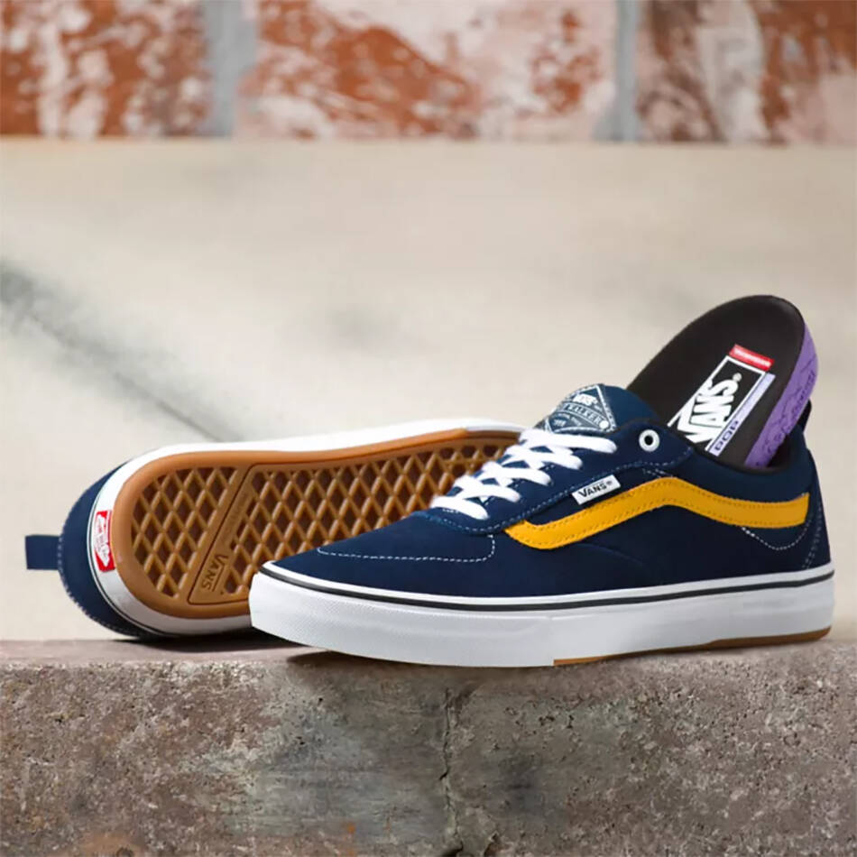 Vans Kyle Walker Skate Shoes - Navy/Gold