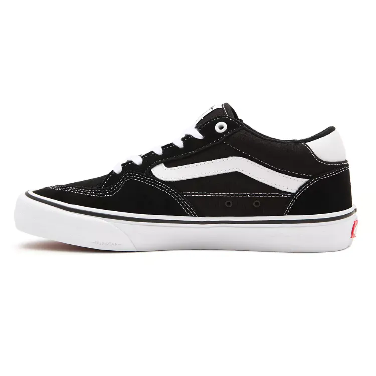 Vans Rowan Skate Shoes - Black/True White