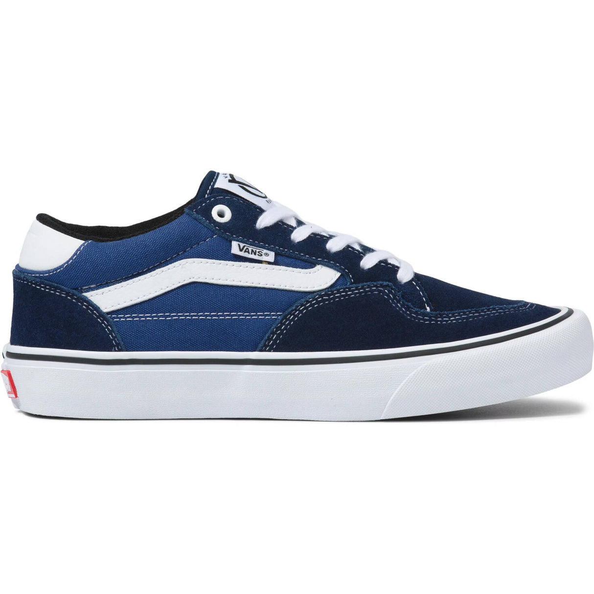 Vans Rowan Skate Shoes - Navy/White