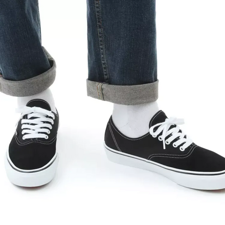 Vans Skate Authentic Skate Shoes - Black/White
