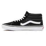 Vans Skate Grosso Mid Skate Shoes - Black/White/Emo Leather