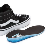 Vans Skate Grosso Mid Skate Shoes - Black/White/Emo Leather