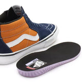 Vans Skate Grosso Mid Skate Shoes - Navy/Orange