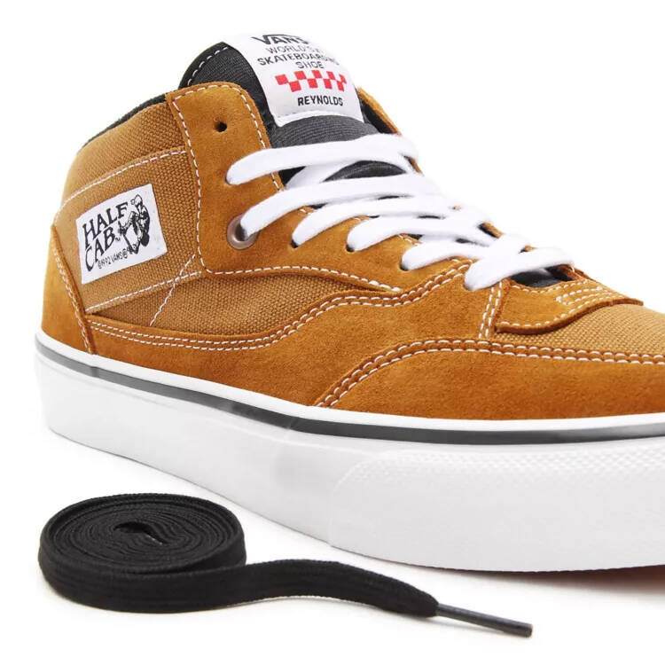 Vans Skate Half Cab '92 (Reynolds) Skate Shoes - Golden Brown