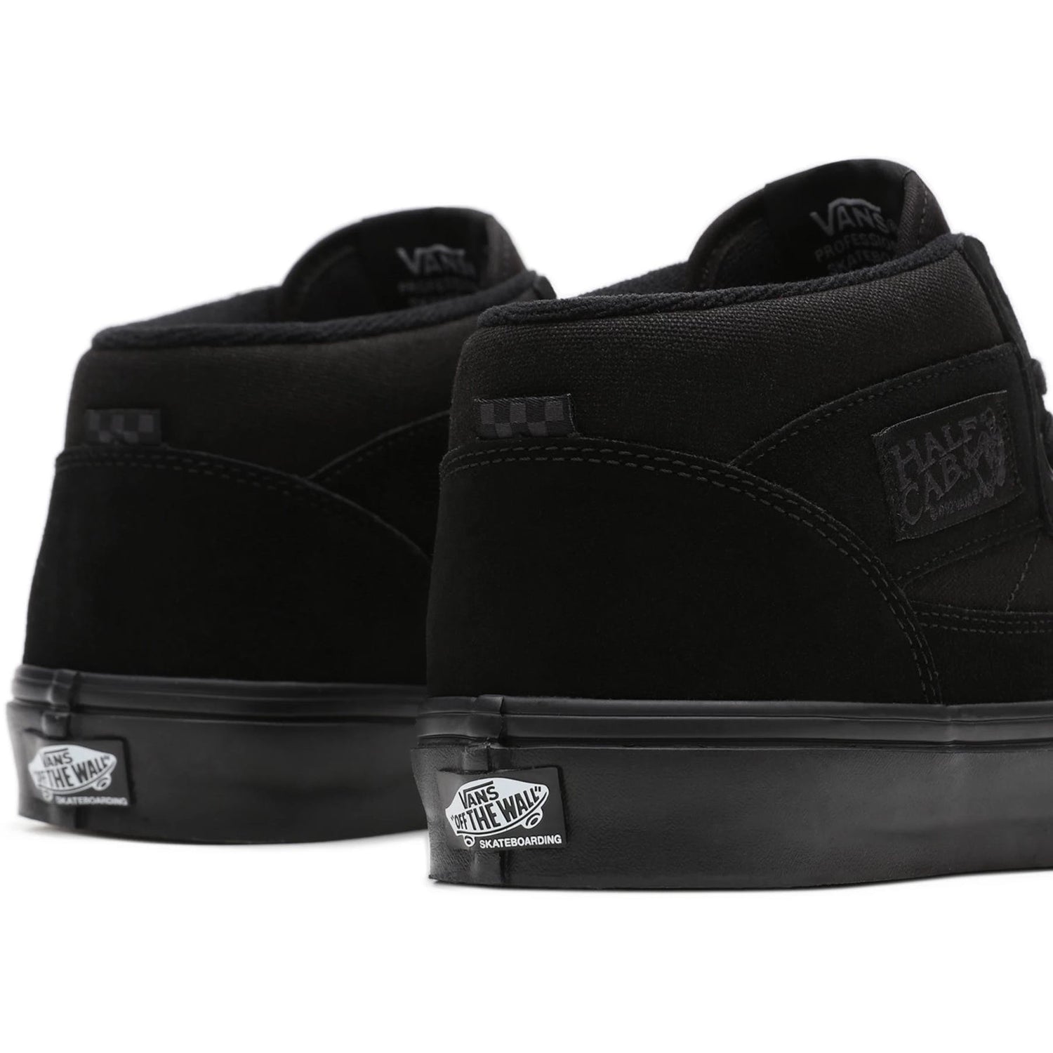 Vans Skate Half Cab Skate Shoes - Black/Black