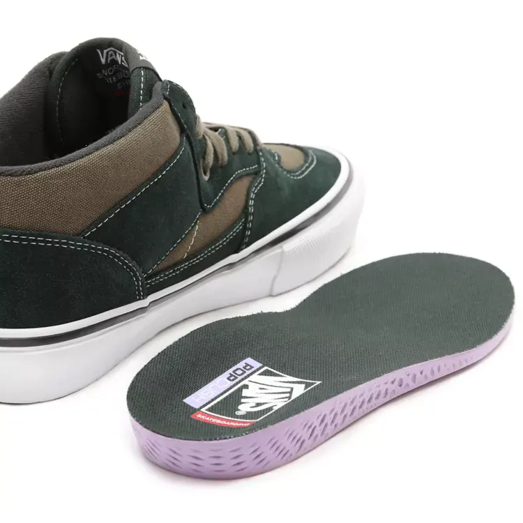 Vans Skate Half Cab Skate Shoes - Scarab/Military