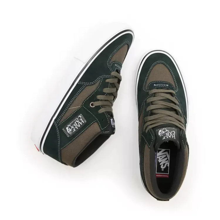 Vans Skate Half Cab Skate Shoes - Scarab/Military