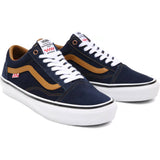 Vans Skate Old Skool (Reynolds) Skate Shoes - Navy/Golden Brown