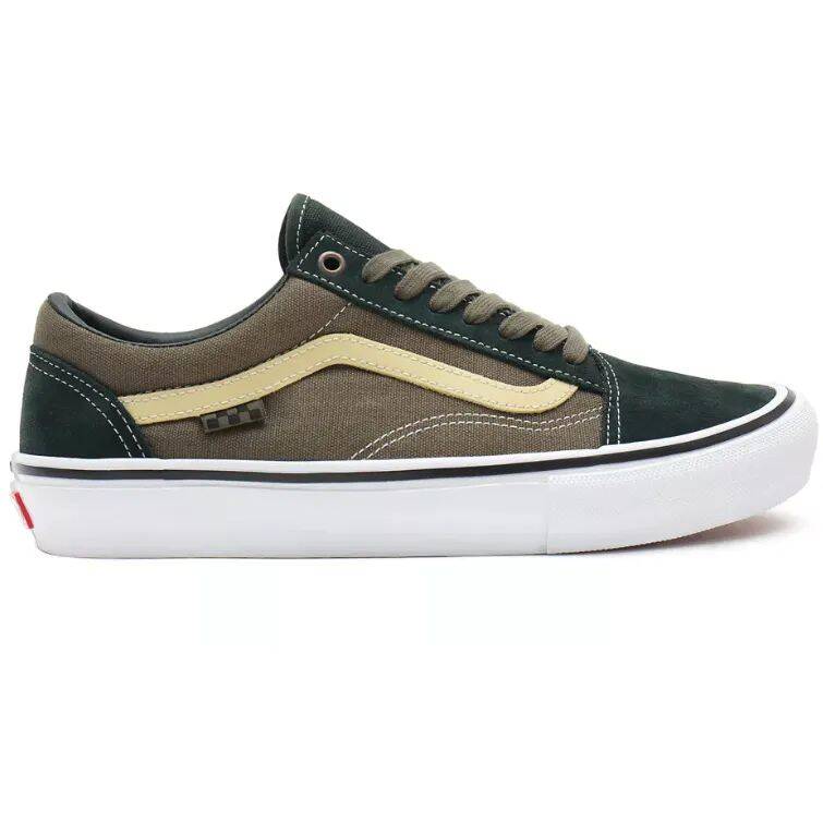 Vans Skate Old Skool Skate Shoes - Scarab/Military