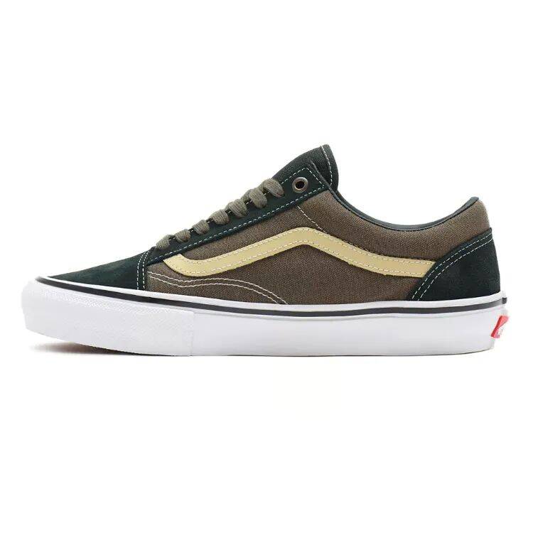 Vans Skate Old Skool Skate Shoes - Scarab/Military