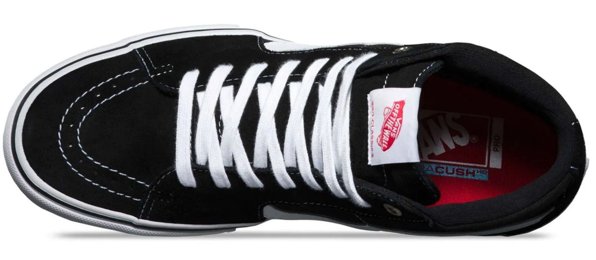 Vans Sk8-Hi Pro Skate Shoes - Black/White