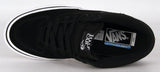 Vans Half Cab Pro Skate Shoes - Black/Black/White
