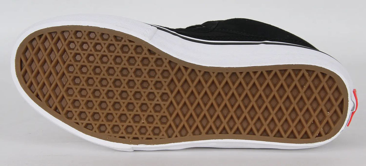 Vans Half Cab Pro Skate Shoes - Black/Black/White