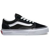 Vans Old Skool Kids Skate Shoes - Black/True White J10