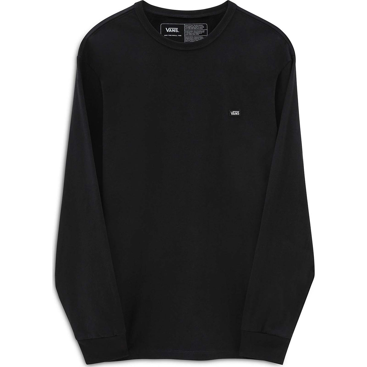 Vans Off The Wall Classic Long Sleeve T Shirt - Black